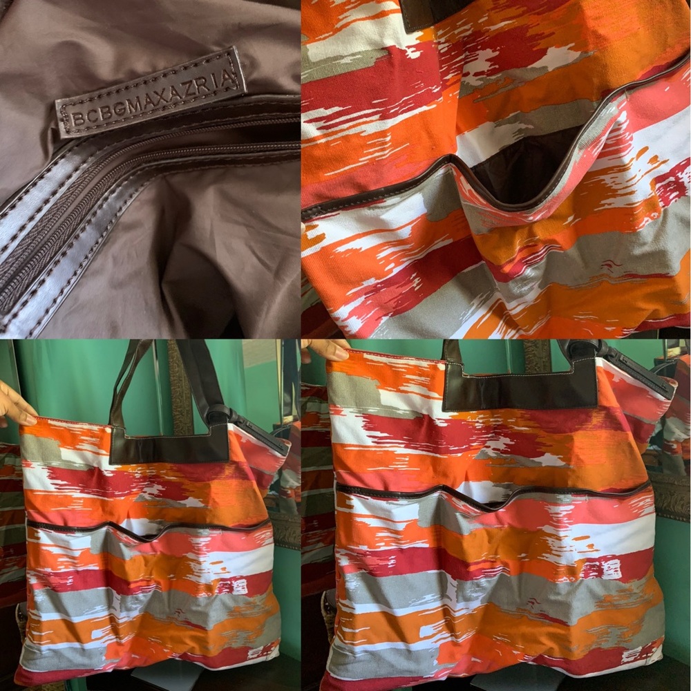 BCBG Canvas Tote